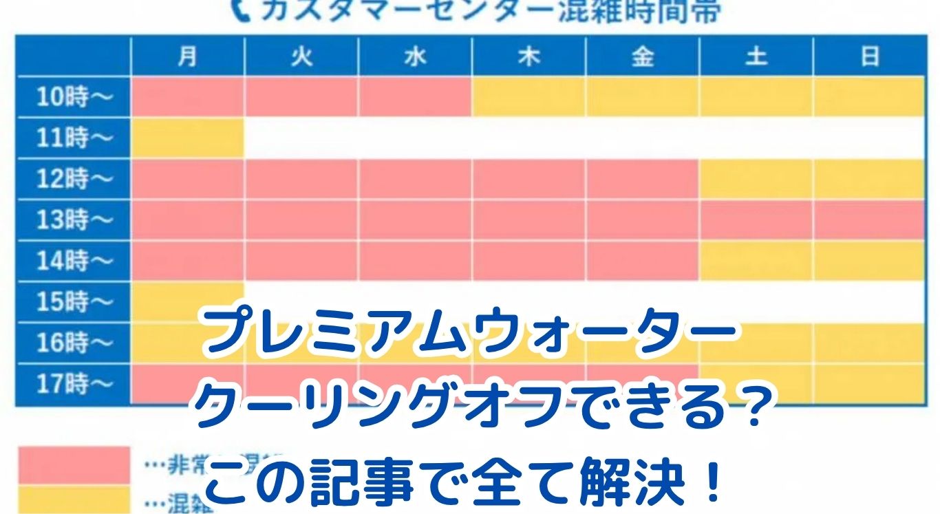 プレミアムウォーターのクーリングオフ虎の巻！8日以内の手続きで契約解除アイキャッチ