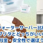 ウォーターサーバーとブリタを比較！年間コスト18倍の差は本当？アイキャッチ